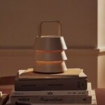 FERM LIVING LUVER STACKED PORTABLE RECHARGEABLE LAMP