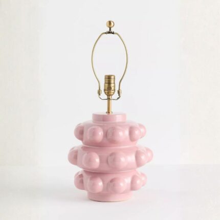 DOTTED CERAMIC TABLE LAMP BASE