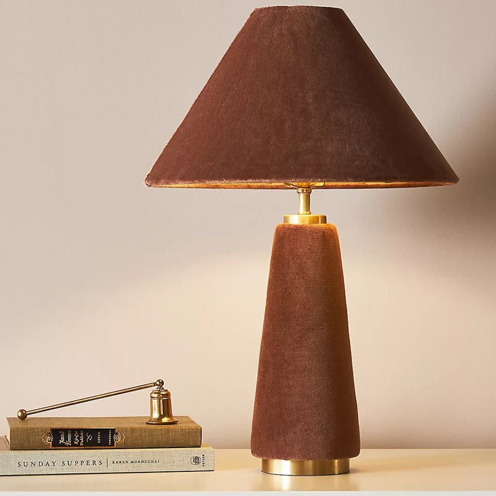 LULU VELVET TABLE LAMP LULU VELVET TABLE LAMP