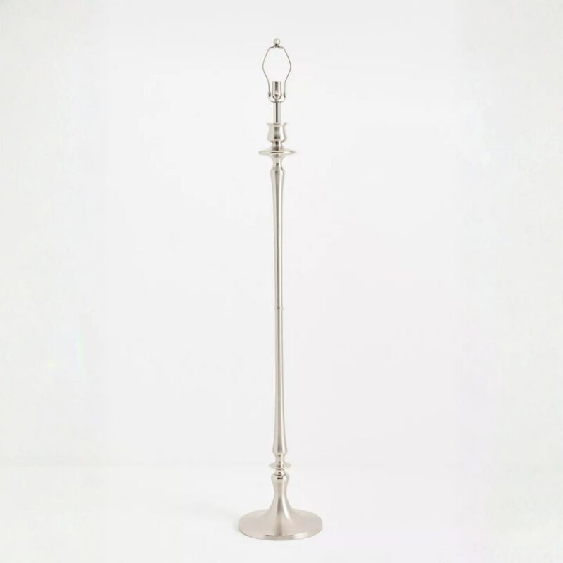 ANTIQUE NICKEL FLOOR LAMP BASE