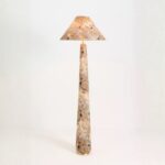 LULU PRINTED FABRIC UPHOLSTERED EMPIRE FLOOR LAMP FRANCOIS