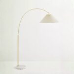 OVERARCHING FLOOR LAMP WHITE
