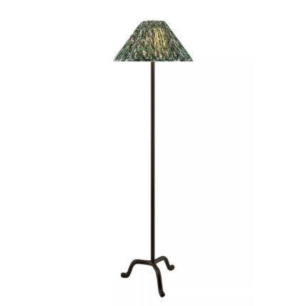 KUKIO PRINTED SHADE FLOOR LAMP GREEN