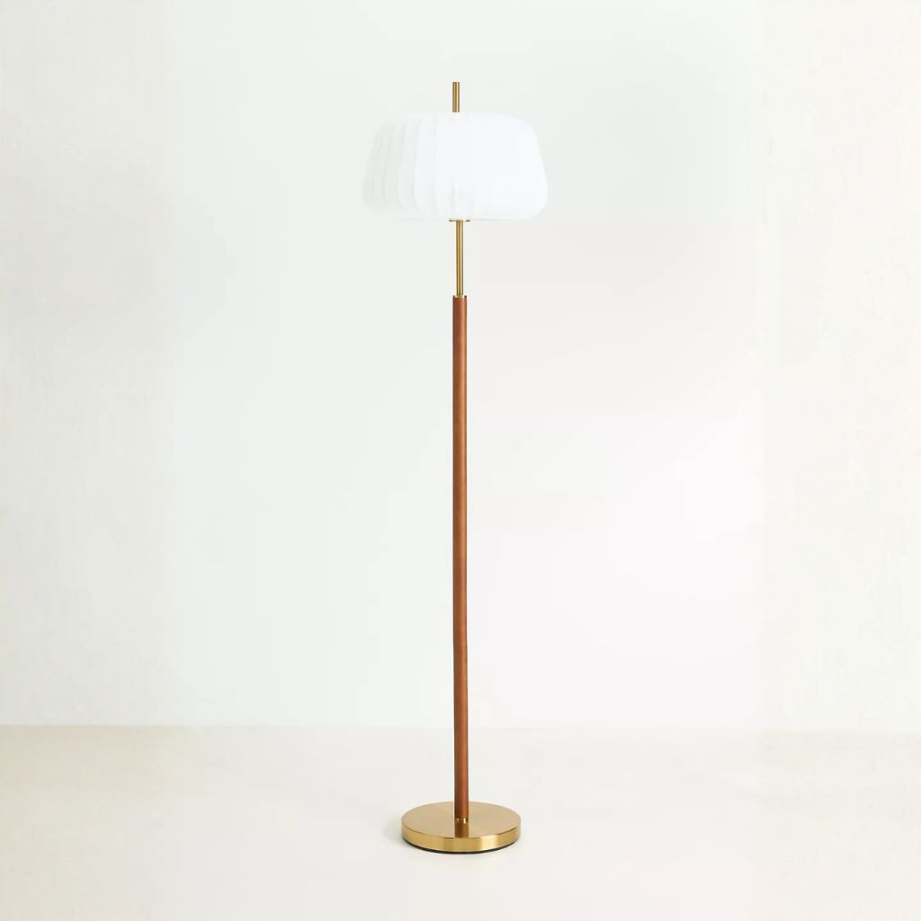 CEDUNA WOOD ACCENT FLOOR LAMP CEDUNA WOOD ACCENT FLOOR LAMP