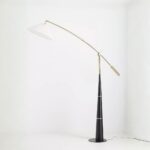 LEROY PLEATED ARC FLOOR LAMP