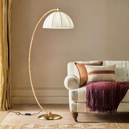 MONTAGUE METAL OVERARCHING FLOOR LAMP