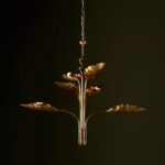 PIERCED LEAF CHANDELIER