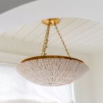 SUMMERSIDE COCO SHELL BOWL PENDANT