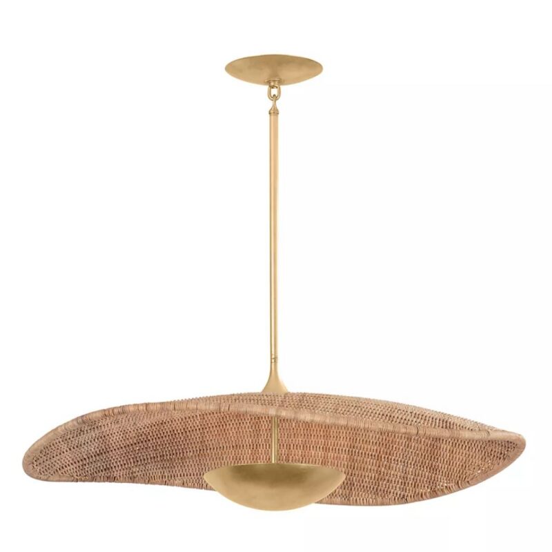 HUDSON VALLEY LIGHTING SHILOH VINTAGE GOLD PENDANT