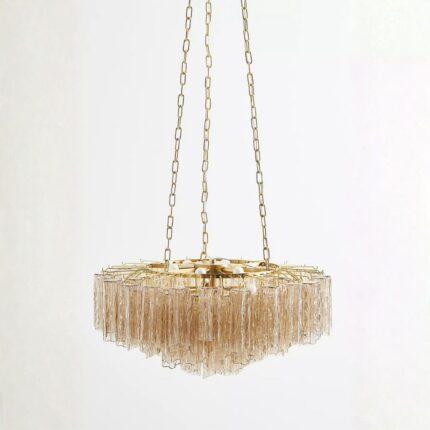 WATERTOWN GLASS CHANDELIER