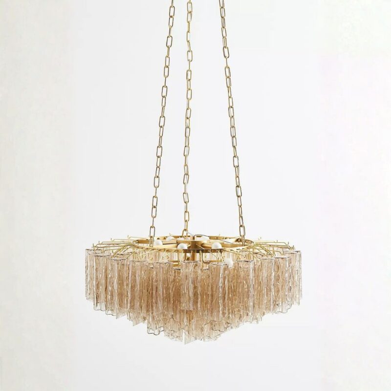 WATERTOWN GLASS CHANDELIER