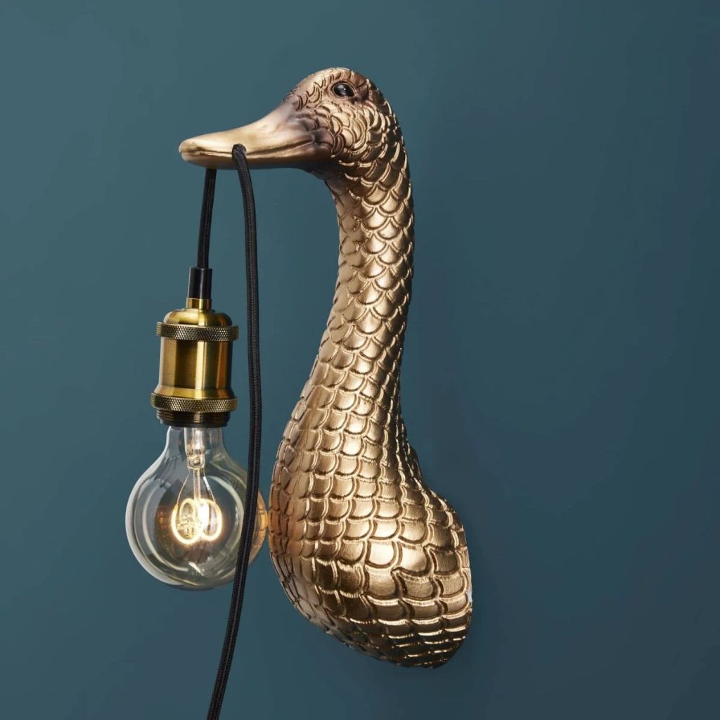 SON OF A DUCK GOLD WALL LIGHT SON OF A DUCK GOLD WALL LIGHT