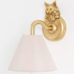 ICON SCONCE WALL LIGHT CAT EDITION BRASS