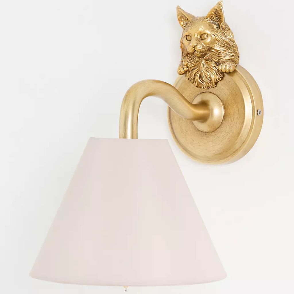 ICON SCONCE WALL LIGHT CAT EDITION BRASS ICON SCONCE WALL LIGHT CAT EDITION BRASS