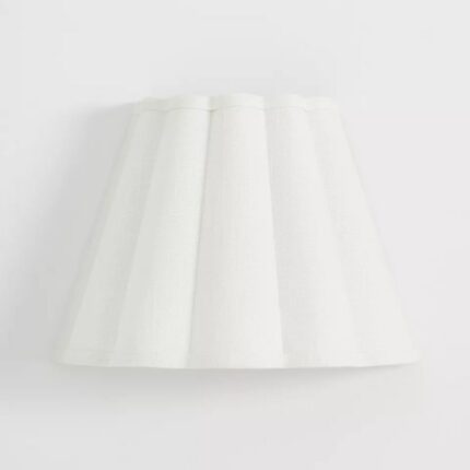 SCALLOPED WALL SCONCE LIGHT