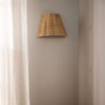 NEUTRAL SCALLOPED WALL SCONCE LIGHT