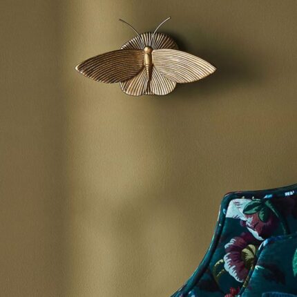 LUNA METAL MOTH WALL SCONCE