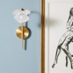 BLOSSOM FLOWER GLASS WALL SCONCE