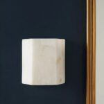 BOREALIS HEXAGON ALABASTER WALL SCONCE
