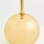 ROUND EDIE TABLE LAMP BASE IN ANTIQUE BRASS