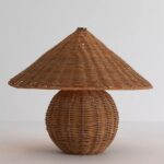 HANALEI RATTAN ACCENT TABLE LAMP