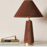 LULU VELVET ACCENT TABLE LAMP