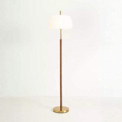 CEDUNA FLOOR LAMP WITH WOOD ACCENT