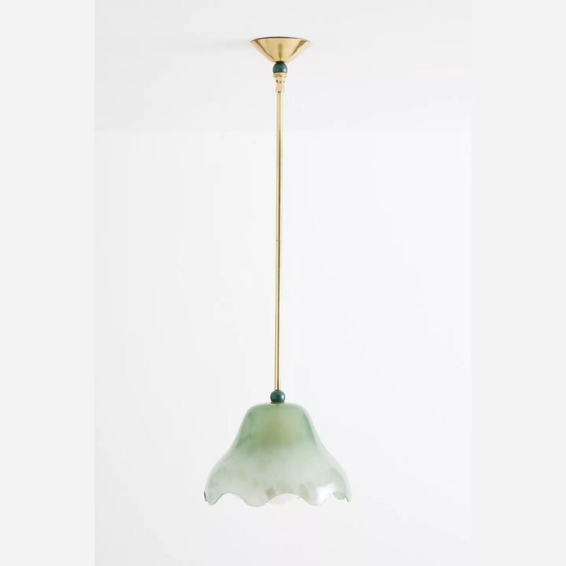 GREEN MERVE KAHRAMAN CABINET OF CURIOSITIES GLASS PENDANT
