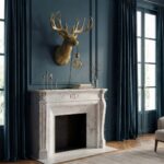 STAG HARRY WALL LIGHT WITH GOLD FINISH