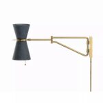 GABLE SWING ARM WALL SCONCE