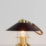 RED METAL RECHARGEABLE LANTERN BY BARBOUR X ANTHROPOLOGIE