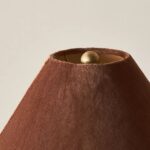 LULU TABLE LAMP WITH VELVET SHADE