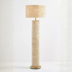 CIREBON NATURAL RATTAN FLOOR LAMP