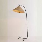 BAINBRIDGE NATURAL SEAGRASS FLOOR LAMP