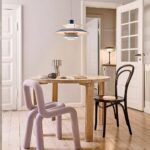 PH5 SPUN TIERED THREE SHADE METAL PENDANT LIGHT BLUE