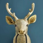 DECORATIVE GOLD DEER WALL LIGHT BABY HARRY