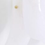 ANISA DECORATIVE TIERED PETAL GLASS WALL SCONCE
