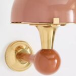 MERVE KAHRAMAN MUSHROOM GLASS TERRACOTTA SCONCE WALL LIGHT