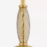 BLEECKER RIBBED ARTISAN GLASS PENDANT | LAMPS WITH GOLD