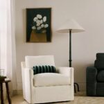 NEVILLE BLACK FLOOR LAMP FOR HOME DECOR