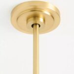 ARTEMIS SINGLE PENDANT LIGHT WITH ALABASTER DETAIL