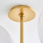 REGINA ANDREW SHINE DECORATIVE GLASS FLUSH MOUNT