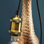 SON OF A DUCK ACCENT WALL LAMP IN GOLD