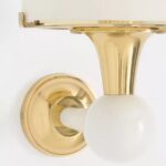 CREAM MUSHROOM GLASS WALL LIGHT FROM MERVE KAHRAMAN CABINET OF CURIOSITIES