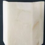 BOREALIS ALABASTER WALL LIGHT WITH HEXAGON DESIGN