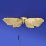 GOLD BUTTERFLY ACCENT WALL LIGHT