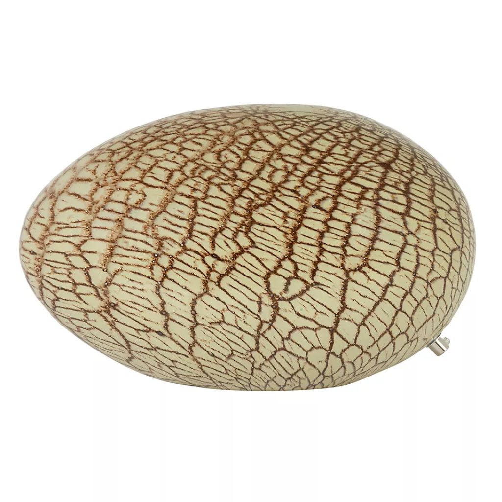 ART GLASS PEBBLE CRACKLE TABLE LAMP ART GLASS PEBBLE CRACKLE TABLE LAMP