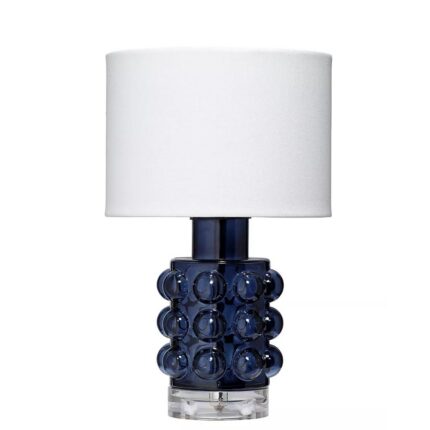 SELTZER BLUE GLASS TABLE LAMP